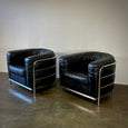 Pair of Leather Arm Chairs