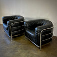 Pair of Leather Arm Chairs